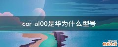 cor-al00是华为什么型号