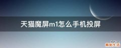 天猫魔屏m1怎么手机投屏