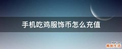 手机吃鸡服饰币怎么充值