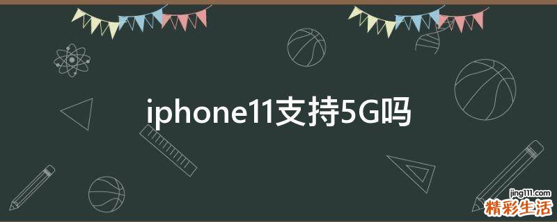 iphone11支持5G吗
