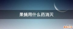 果蝇用什么药消灭