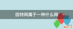 因特网属于一种什么网