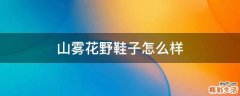 山雾花野鞋子怎么样