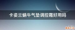 卡姿蘭蝸牛氣墊調(diào)控霜好用嗎