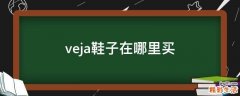 veja鞋子在哪里买
