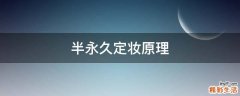 半永久定妆原理