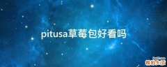 pitusa草莓包好看吗