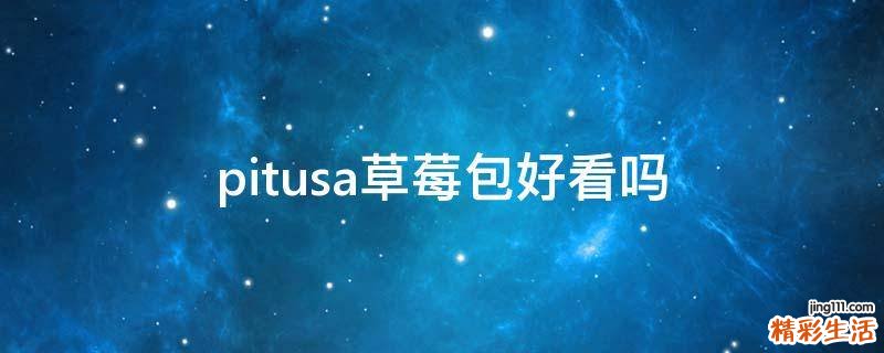 pitusa草莓包好看吗