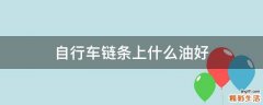 自行车链条上什么油好