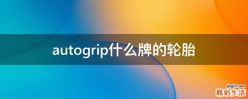 autogrip什么牌的轮胎