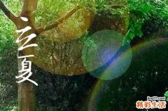 2023立夏是哪天 什么时候立夏2023年的几月份立夏
