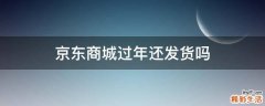 京东商城过年还发货吗