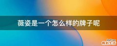 薇姿是一个怎么样的牌子呢