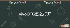 vivoOTG怎么打开