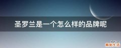 圣罗兰是一个怎么样的品牌呢
