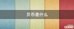 貝幣是什么
