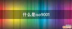 什么是iso9001