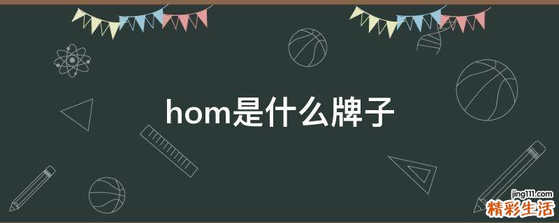 hom是什么牌子