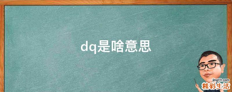 dq是啥意思