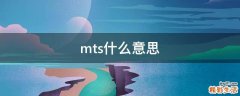 mts什么意思