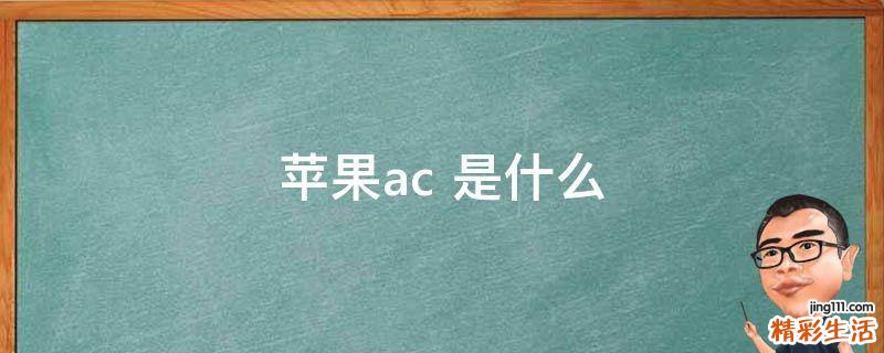 苹果ac+是什么