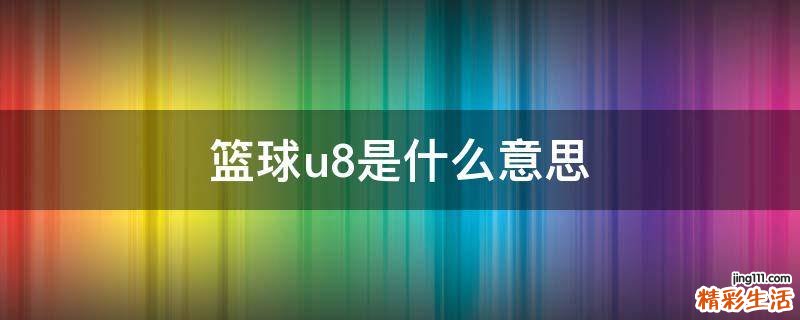 篮球u8是什么意思