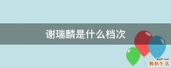 谢瑞麟是什么档次