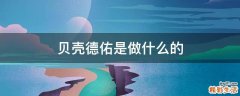 贝壳德佑是做什么的