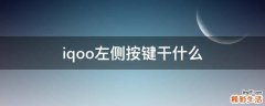iqoo左侧按键干什么