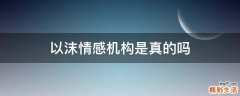 以沫情感机构是真的吗