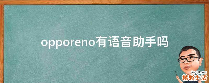 opporeno有语音助手吗