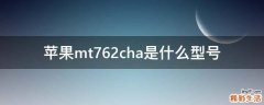 苹果mt762cha是什么型号