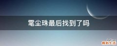 雮尘珠最后找到了吗