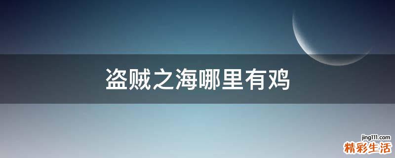 盗贼之海哪里有鸡