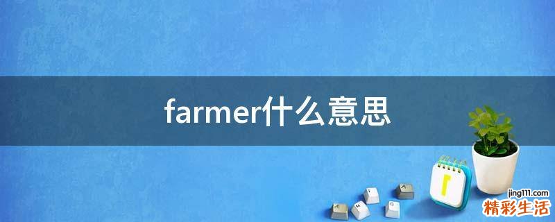 farmer什么意思
