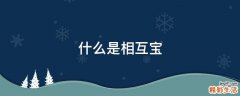什么是相互宝