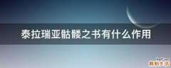 泰拉瑞亚骷髅之书有什么作用