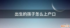 出生的孩子怎么上户口