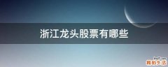 浙江龙头股票有哪些