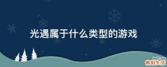 光遇属于什么类型的游戏