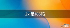 2xl是185吗