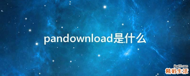 pandownload是什么