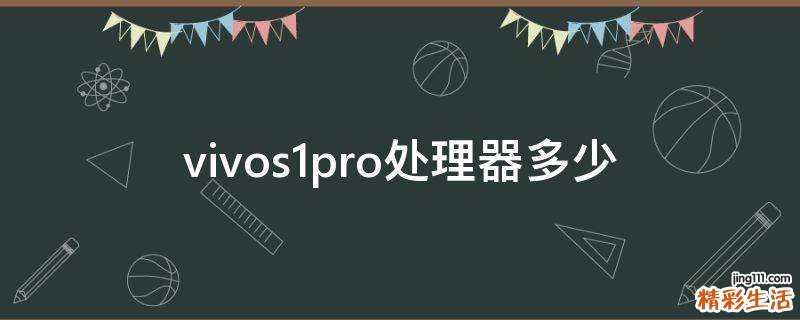 vivos1pro处理器多少