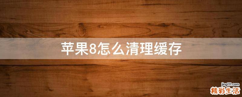 蘋(píng)果8怎么清理緩存