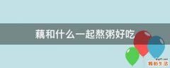藕和什么一起熬粥好吃