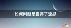 如何判断是否得了流感