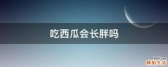 吃西瓜会长胖吗
