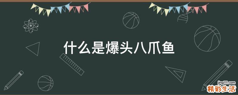 什么是爆头八爪鱼