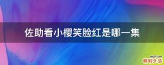 佐助看小樱笑脸红是哪一集