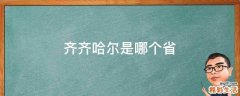 齐齐哈尔是哪个省